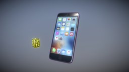 iPhone iphone, 3ds-max, cellphone, substance-painter, mobile