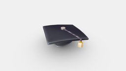 Cartoon graduation cap