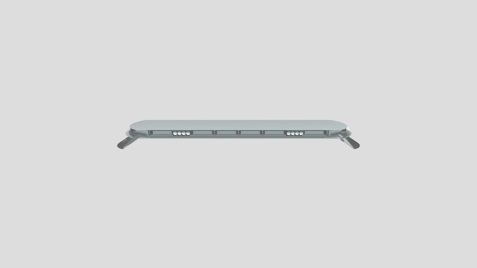 Anyone to use! - Police Lightbar - Download Free 3D model by Smoke_Gernade 3d model