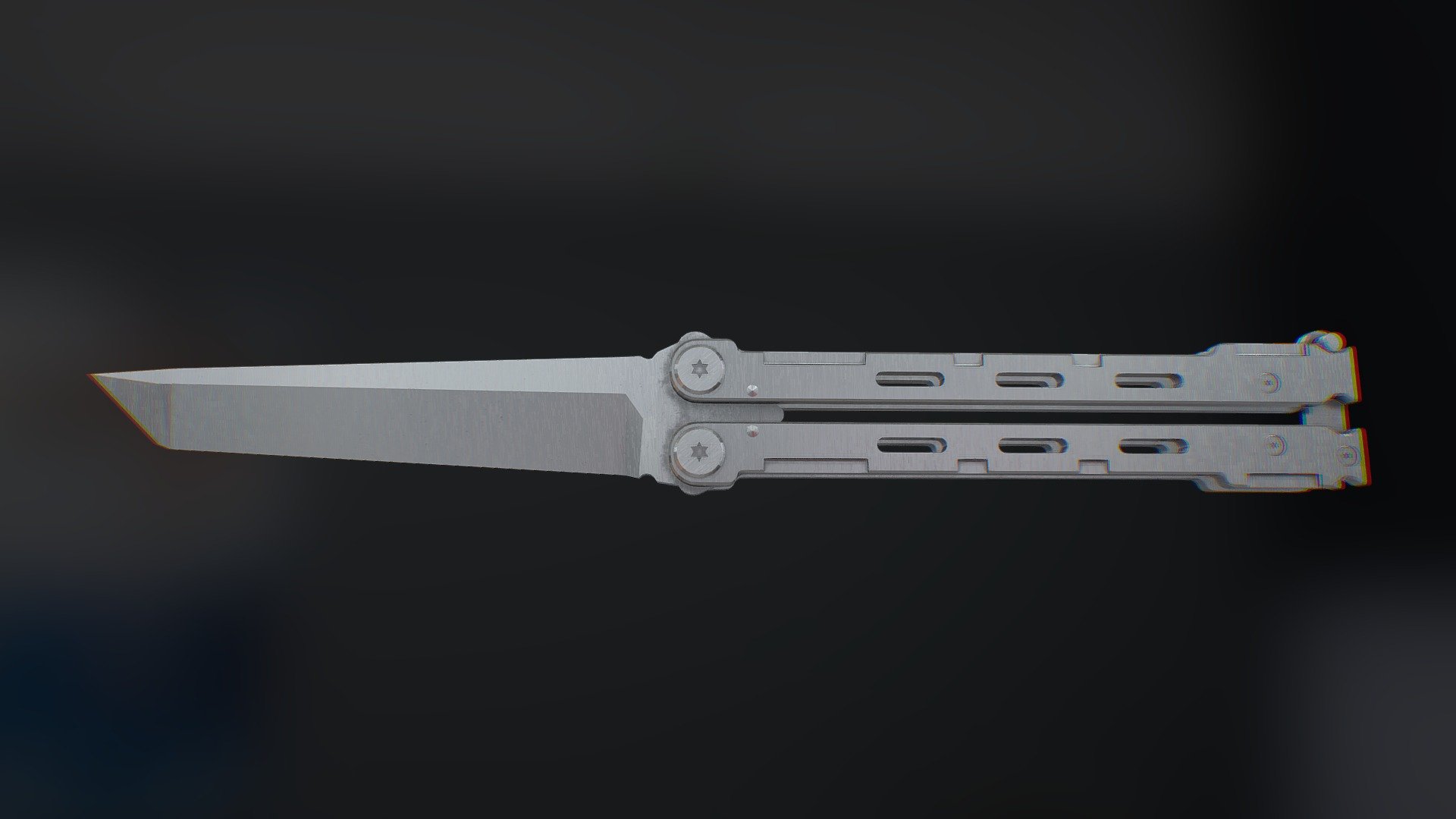 A Butterfly Knife. JINJUNLANG Brand. made 3D. This is a 3D replica of my knife.

3D MODEL




Has FBX file with embedded textures

Has OBJ and MTL files with textures folder

Textures resolution is 2k (2048x2048p)

INCLUDES BLENDER FILE

Blender file has all parts of the knife separated (Blade, folding grips, and the grip lock)

FBX and OBJ files have the knife parts welded together

Low poly

NOVICE MADE

BUY AT YOUR OWN LEISURE





I DO NOT OWN THE PHOTOS IN THE DESCRIPTION - Balisong - Buy Royalty Free 3D model by AnshiNoWara 3d model
