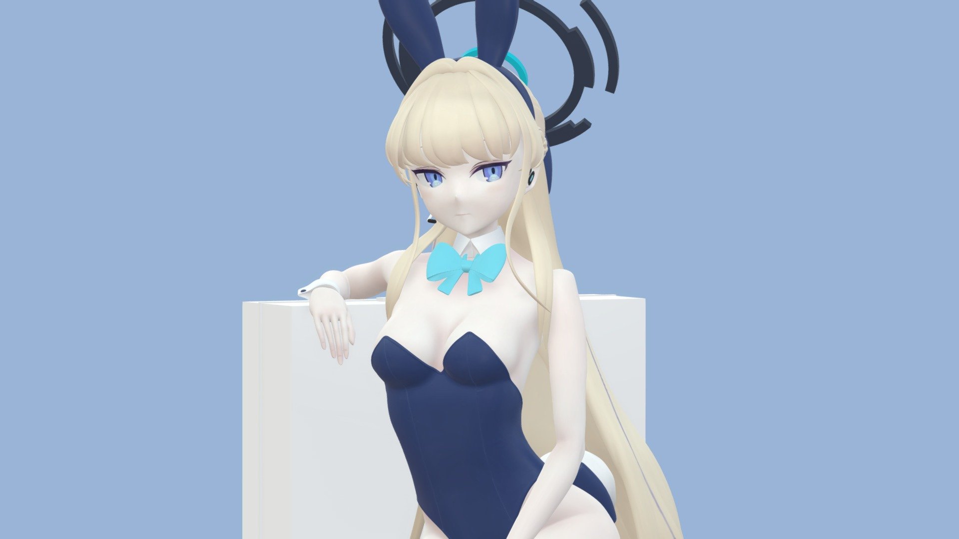 A fan art of Toki in a bunny girl from the Blue Archive.
It was announced at a limited-time event, so I made it to commemorate it.
https://www.pixiv.net/artworks/107669575 - Toki-bunnygirl - 3D model by davis-litchi 3d model