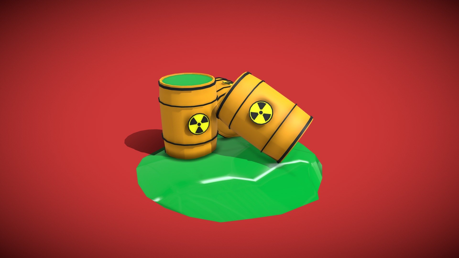 Day 2 3December!

Watch out for the green stuff!

Nuclear Barrel spillage!

Created in Maya 3d model