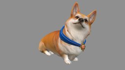 ErLangShen Dog V2 Rig Laugh Animation rig, smitegame, smite