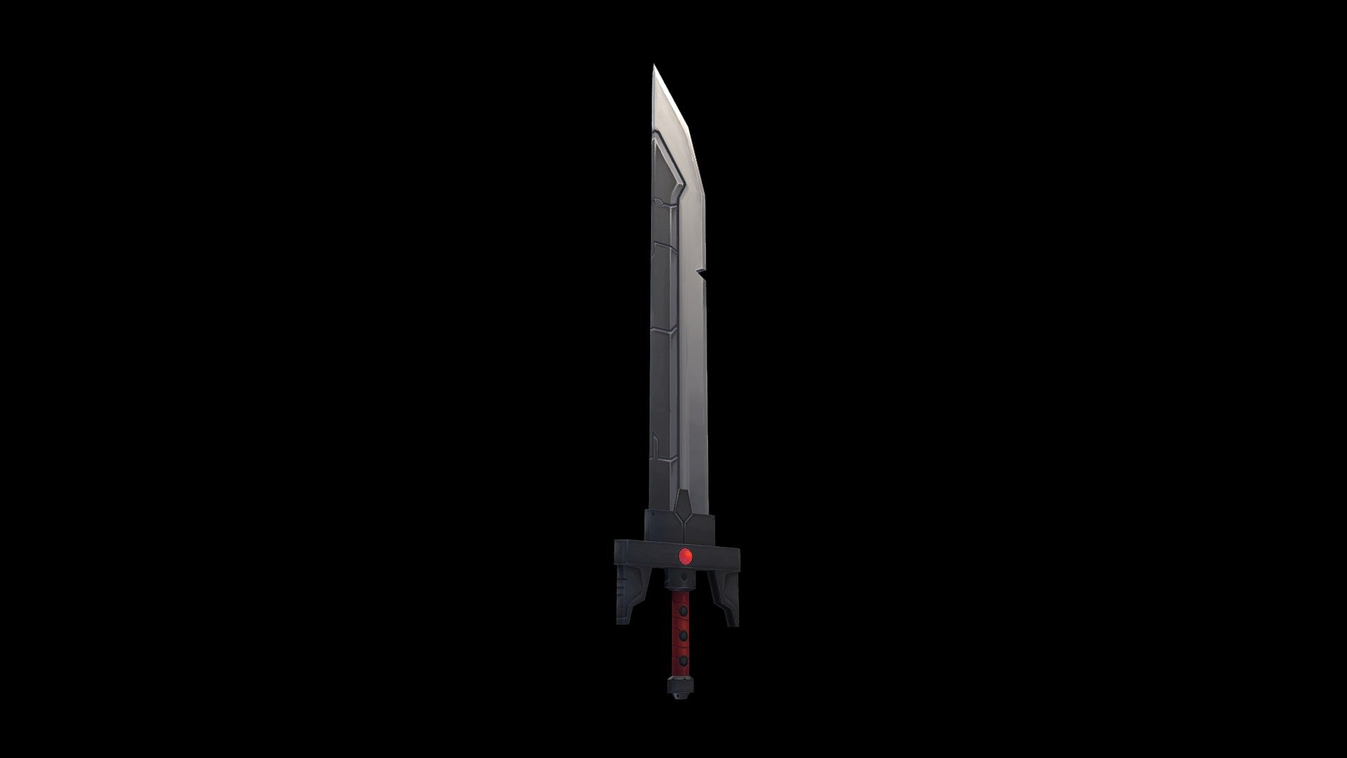 Cartoon looking Sword - Fantasy Sword-00 - Buy Royalty Free 3D model by NS-Studio 3d model