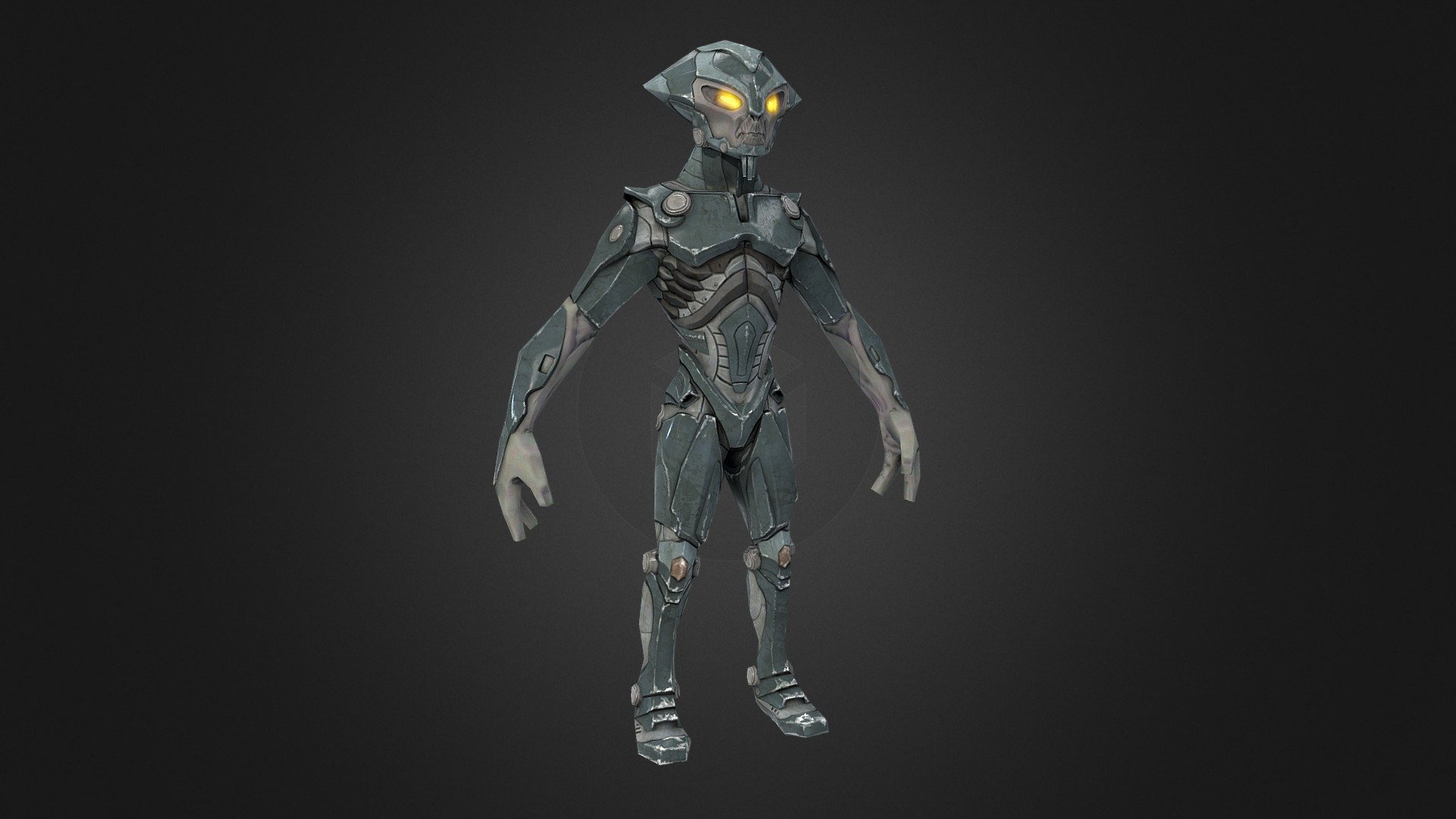 G11 Alien - 3D model by leonardo_branco 3d model