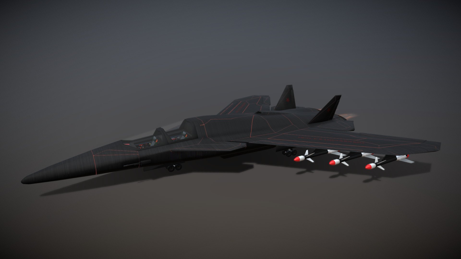A simple unique Aircraft combat model, this model doesn't have any armature applied it, just simples empty objects parent to the mesh, to achieve the rigging process.

its textures can be summarized by:




3 images generated by AI (dreamStudio blender add-on), size 512 px, and png format.



3 images by size 1024 px which are png format (these images are original, not generated by any AI).



8 images by size 1080 px, which two of them are jpg format, and for the rest png format (these images are original, not generated by any AI).



5 images by size 2048 px, all made in png format (these images are original, not generated by any AI).



16 images by 4096 px, which nine of them are jpg format, and for the rest png format (these images are original, not generated by any AI).

this model was made in Blender software - Aircraft for combat "neo-extremadura" - Buy Royalty Free 3D model by CristianMFQ (@cristianFQ) 3d model
