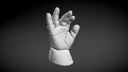 Baby casting 3d scanning
