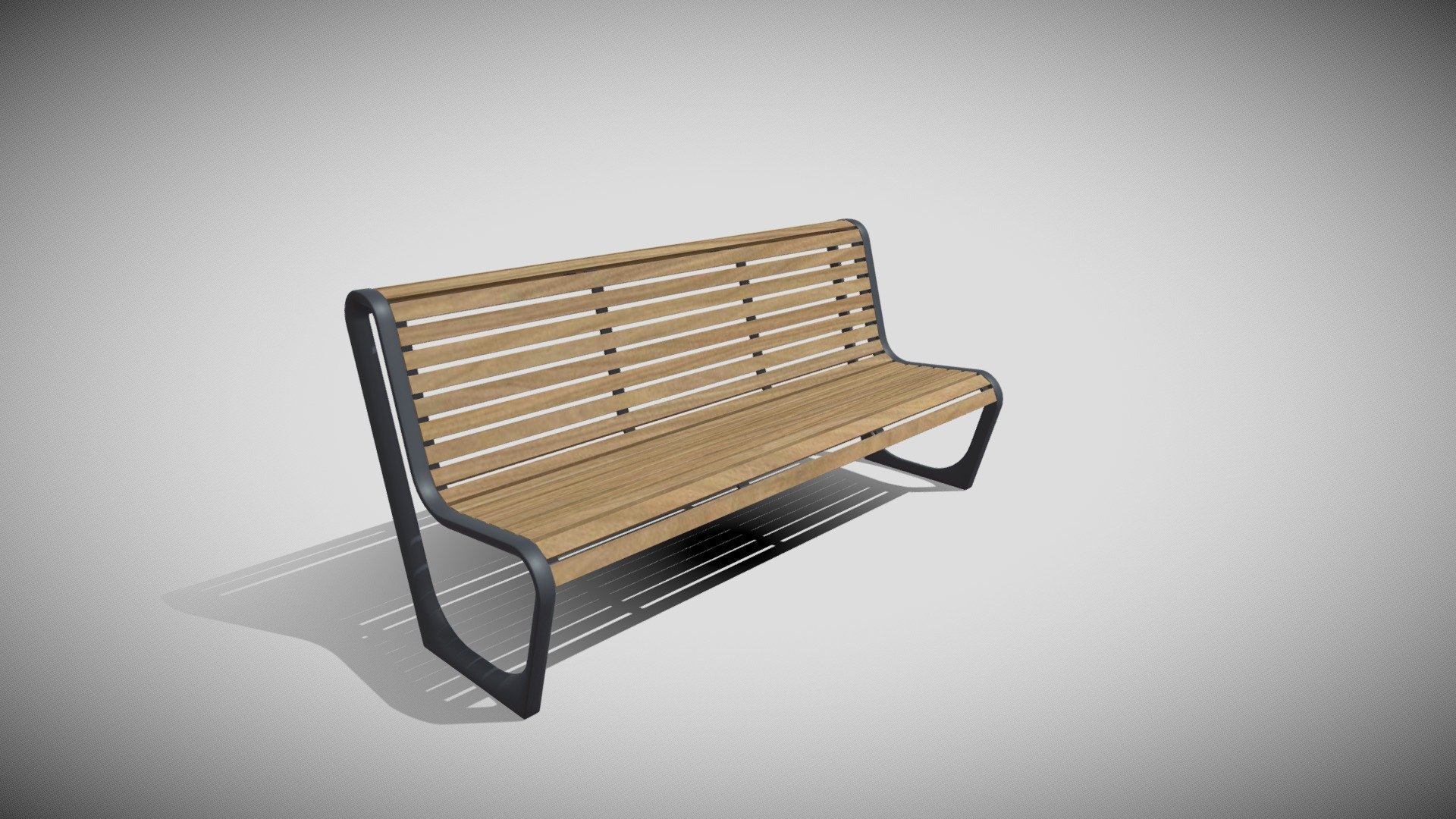 Detailed model of a Park Bench, modeled in Cinema 4D.The model was created using approximate real world dimensions.

The model has 18,462 polys and 17,768 vertices.

An additional file has been provided containing the original Cinema 4D project file, textures and other 3d export files such as 3ds, fbx and obj 3d model