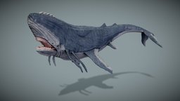 The Whale fanart, sculpting, dishonored, whale, sculptingin3d, blender, blender3d, blender29