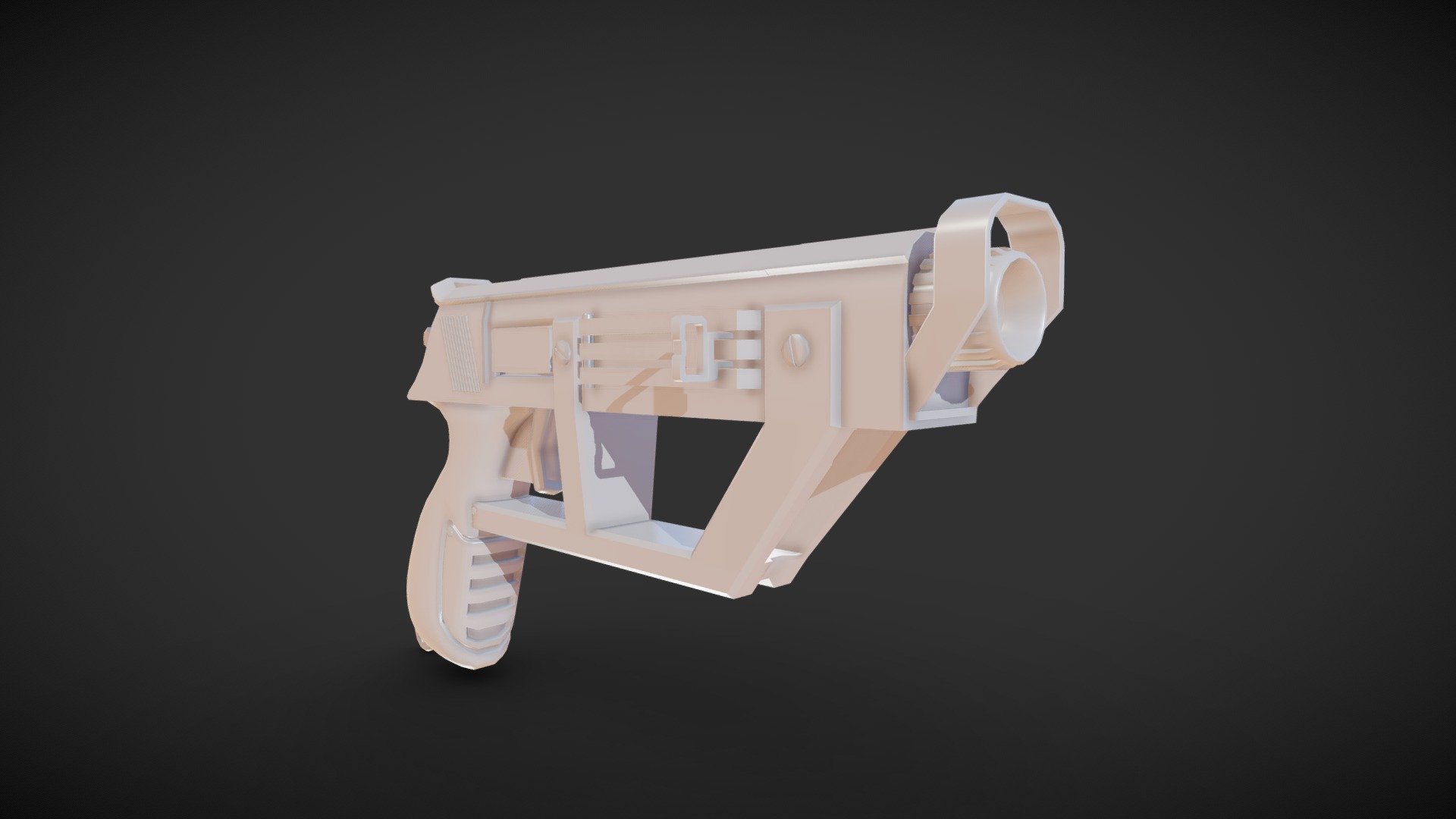 First Gun [Untextured] - Download Free 3D model by the_table 3d model