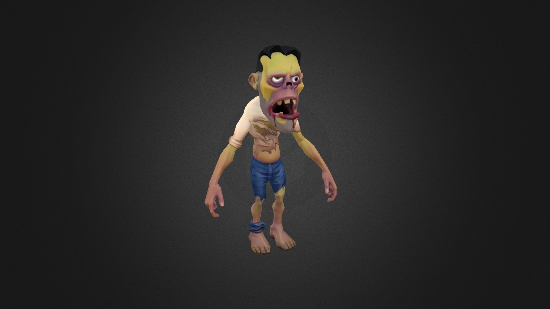 something i'm doing&hellip; - Zombie - 3D model by hugobeyer 3d model