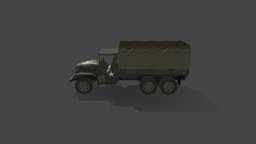 GMC CCKW-353 truck, ww, vray, us, ww2, textures, army, materials, jeep, wwii, detailed, 2, willys, gmc, cckw, vehicle, military, cckw-353