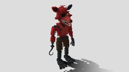 Withered Foxy [Minecraft] fnaf, minecraft