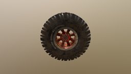 Offroad Wheel and Tire substancepainter, substance