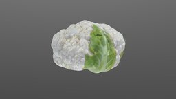 ES2802 Project: 3D Model of a Cauliflower vegetables, cauliflower, es2802, es2802_2018
