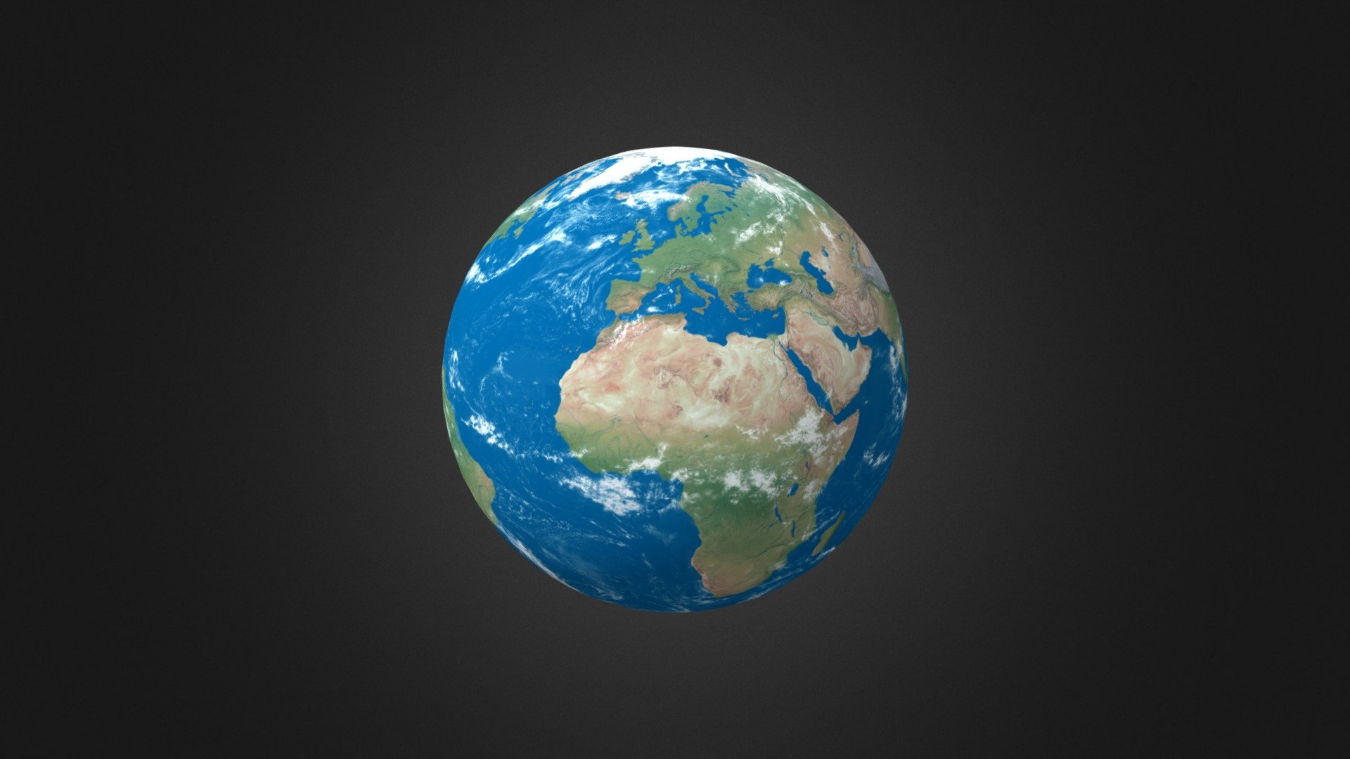 Earth 3 - 3D model by victorlas 3d model