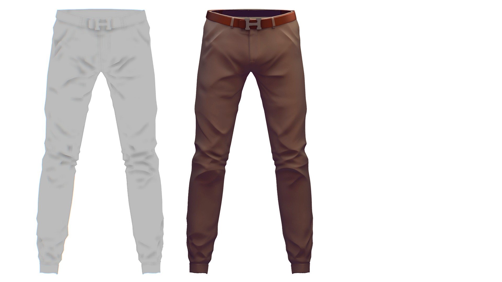 Cartoon High Poly Subdivision Brown Pants with Belt

No HDRI map, No Light, No material settings - only Diffuse/Color Map Texture (2500x2500) 

More information about the 3D model: please use the Sketchfab Model Inspector - Key (i) - Cartoon High Poly Subdivision Brown Pants  Belt - Buy Royalty Free 3D model by Oleg Shuldiakov (@olegshuldiakov) 3d model