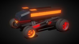 VRS V2 SDC-futuristic all terrain vehicle-(FREE) tron, police, wheel, truck, pro, terrain, gaming, off, road, jeep, all, cyberpunk, suspension, futur, supercar, y, hummer, neon, hypercar, dowload, sdc, vehivle, 2021, game, 3d, blender, low, poly, design, military, car, free, monster, sketchfab, light, vtt, extrem