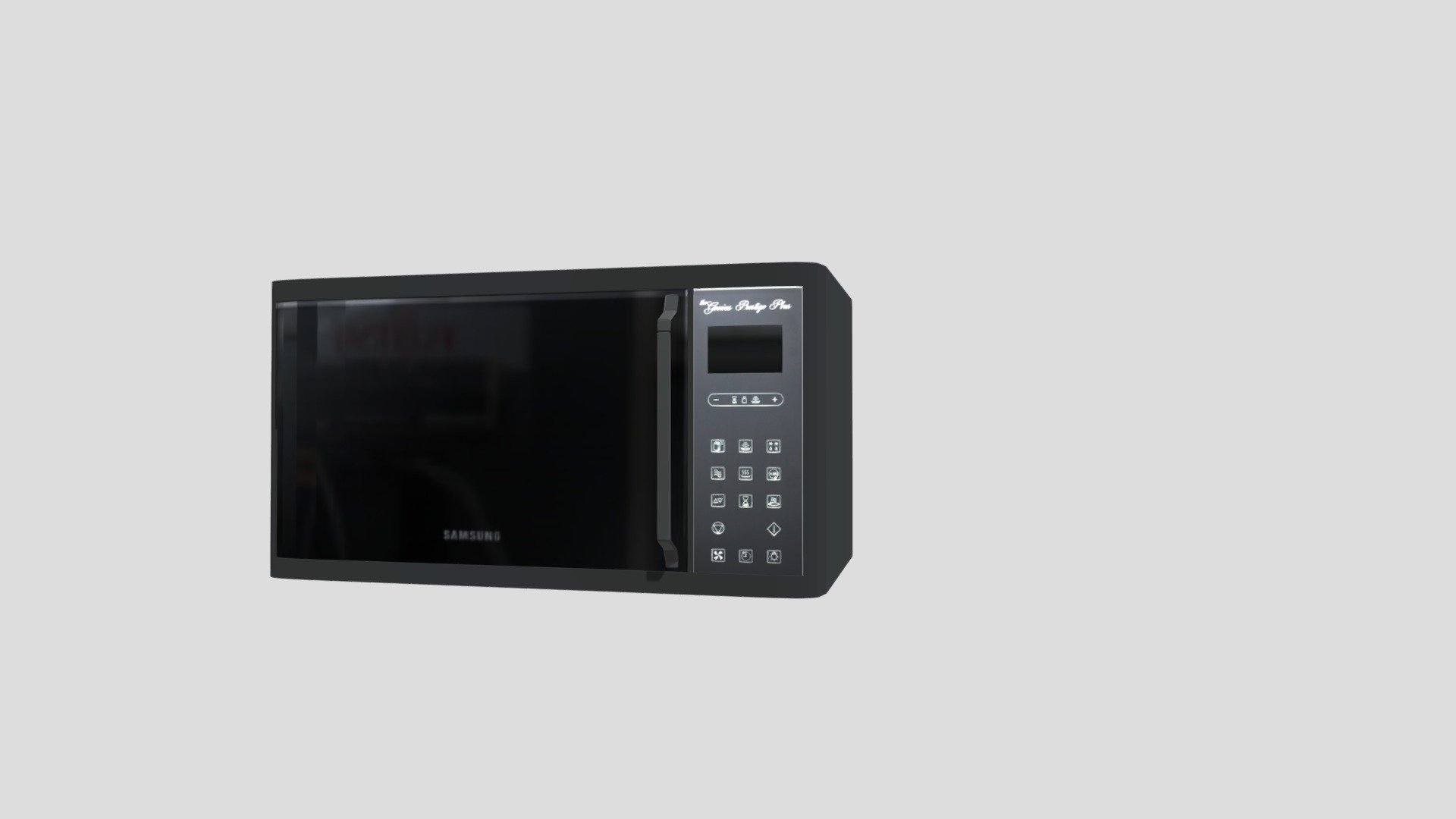 Hello,this is my first 3d model upload on this site.It is the model of a simple microwave oven with very simple geometry 3d model