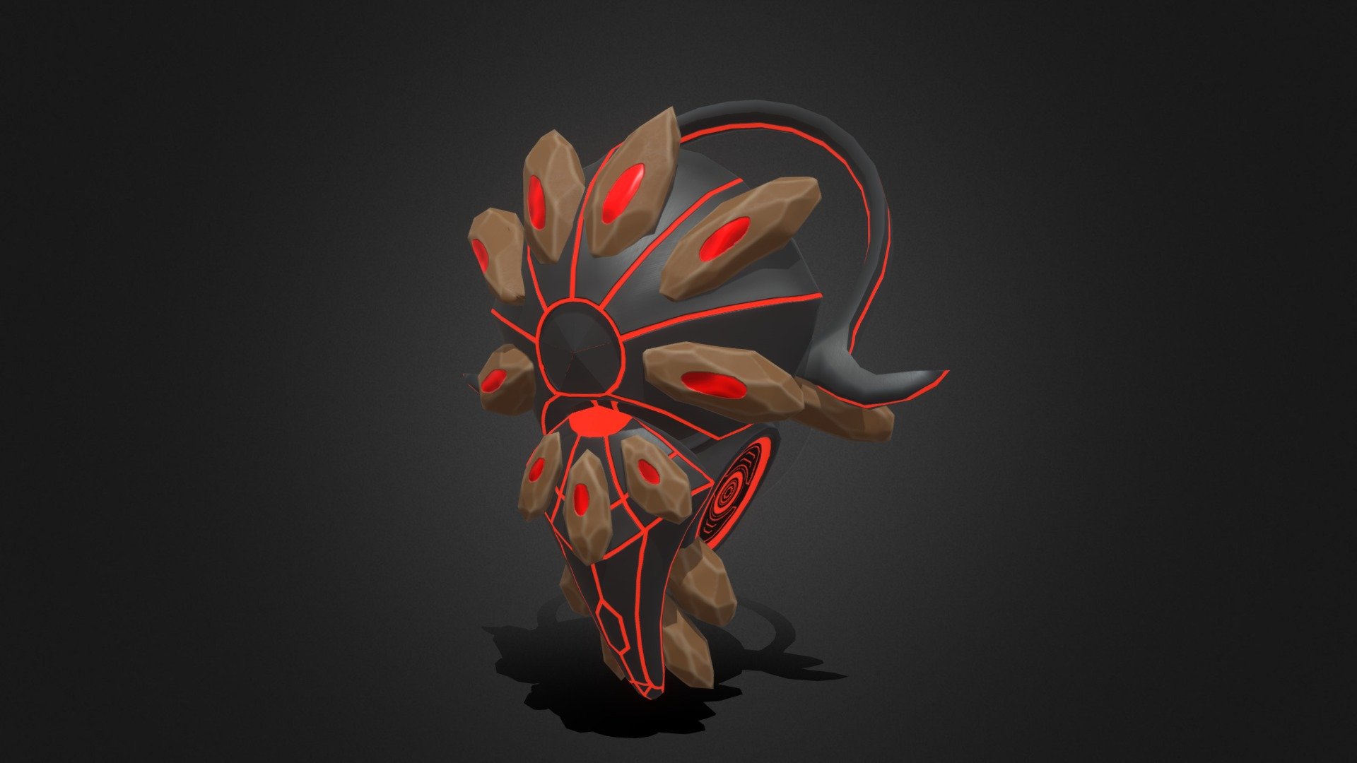 A Guardian creature i created for the prototype game &ldquo;Awaken