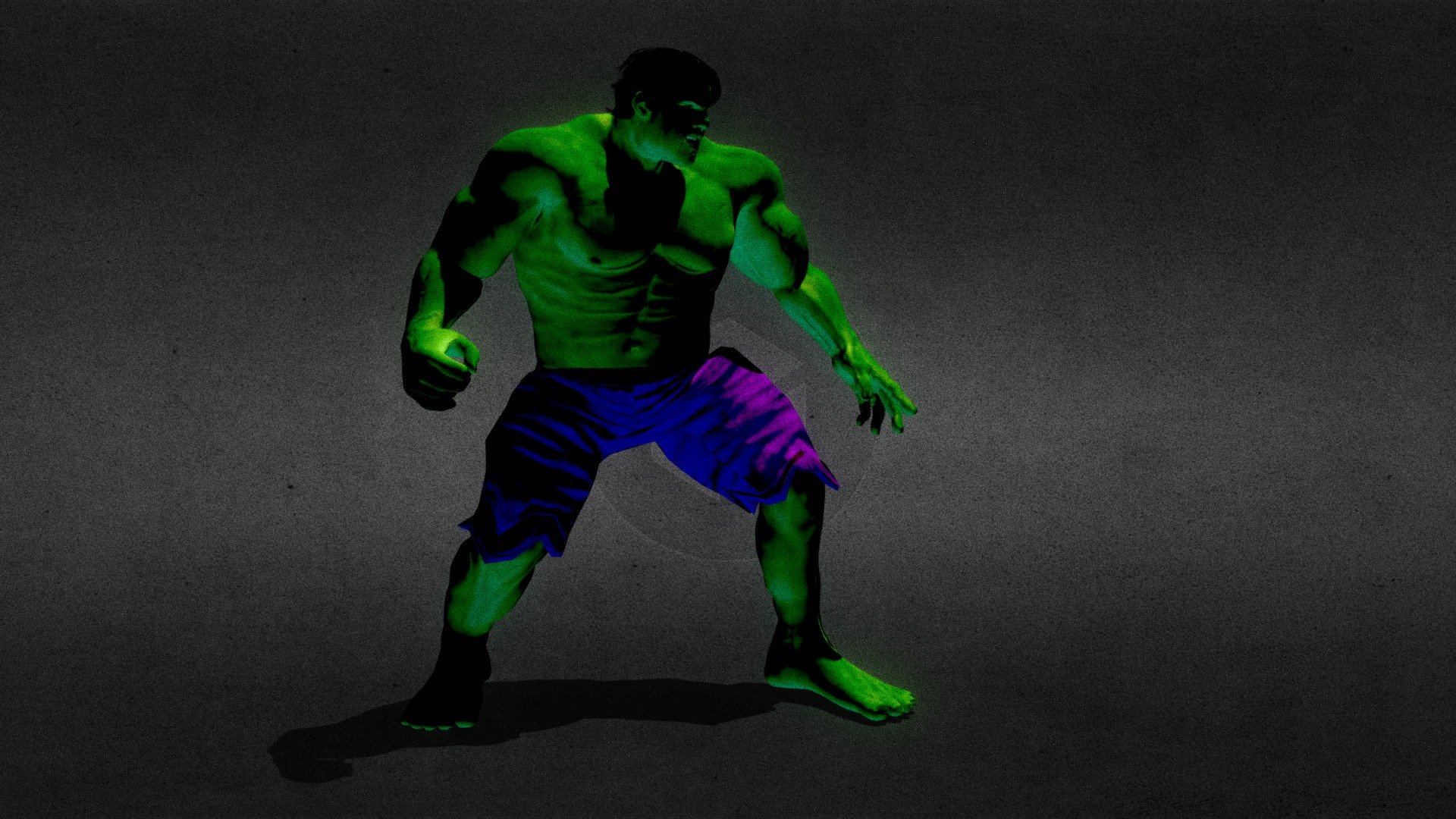 My take on Hulk (made with Adobe Fuse) - Classic Hulk - 3D model by Vinicius.Rucci 3d model