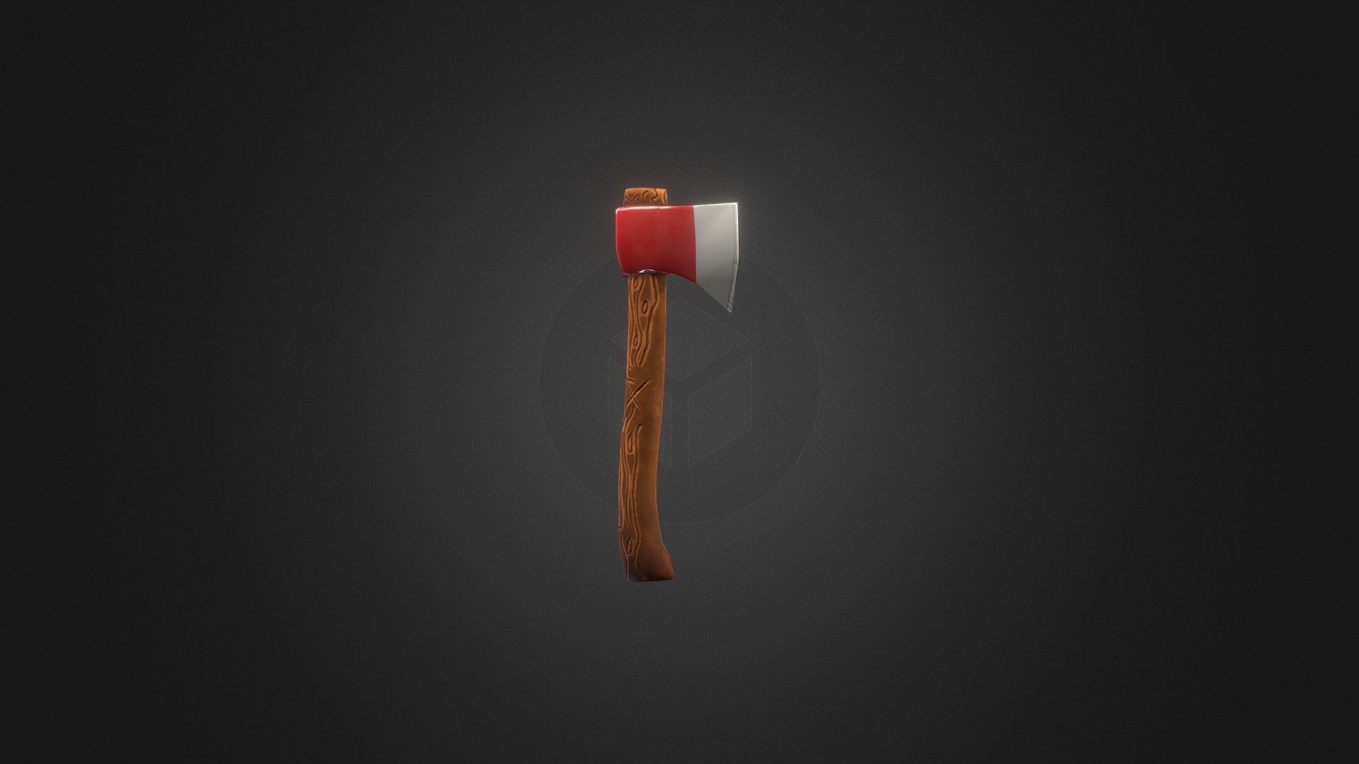 Is a Stylized Wood Axe ready for games, I designed it for an environment that I made but it is quite generic so that you can use it everywhere - Stylized Axe - Buy Royalty Free 3D model by Tincranch (@martinminuto21) 3d model