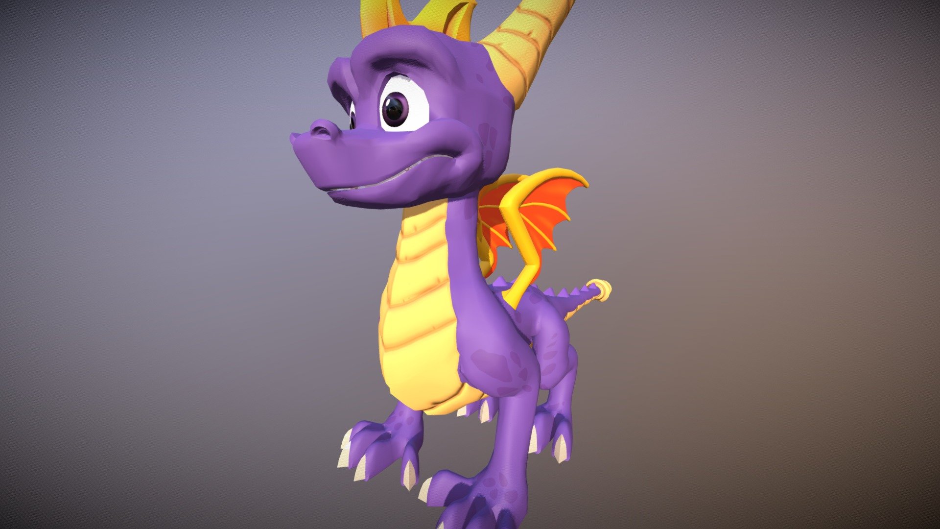 Hello Guys and Gals, this is SGGaming786, and im bringing to you my new model i have created. Spyro the Dragon a reignited trilogy style. this is fully custom by me and the texture is fully custom by me. if you dont know, spyro is going to be in hd coming out to ps4 by activitoin and the developer of this game toys for bob. this model i will be letting you all use this model, but not right now. im going to wait for the right moment for you all to use this model for your project. but thats not all, this model will be going directly to SFM. if any of yuo want to port this model to SFM, feel free to do so and dont forget to credit me from my creation. and thats about it and ill see you guys and gals in the release. Cya

 - Spyro Reignited Trilogy Style - Download Free 3D model by SG_Gaming786 3d model