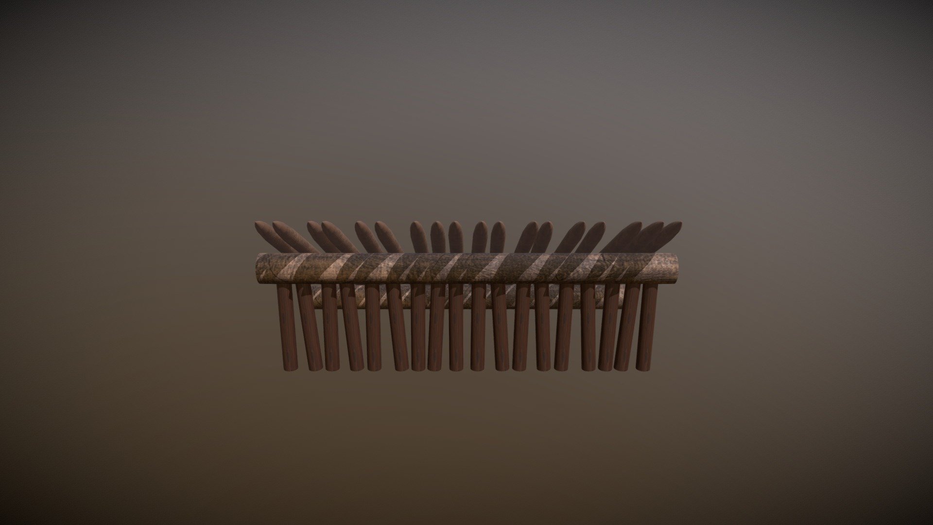 Game-Ready 3D Asset Designed for the Game RUÍNA - Game-Ready War Fence - 3D model by Pinto_15_ (@HenriquePinto15) 3d model