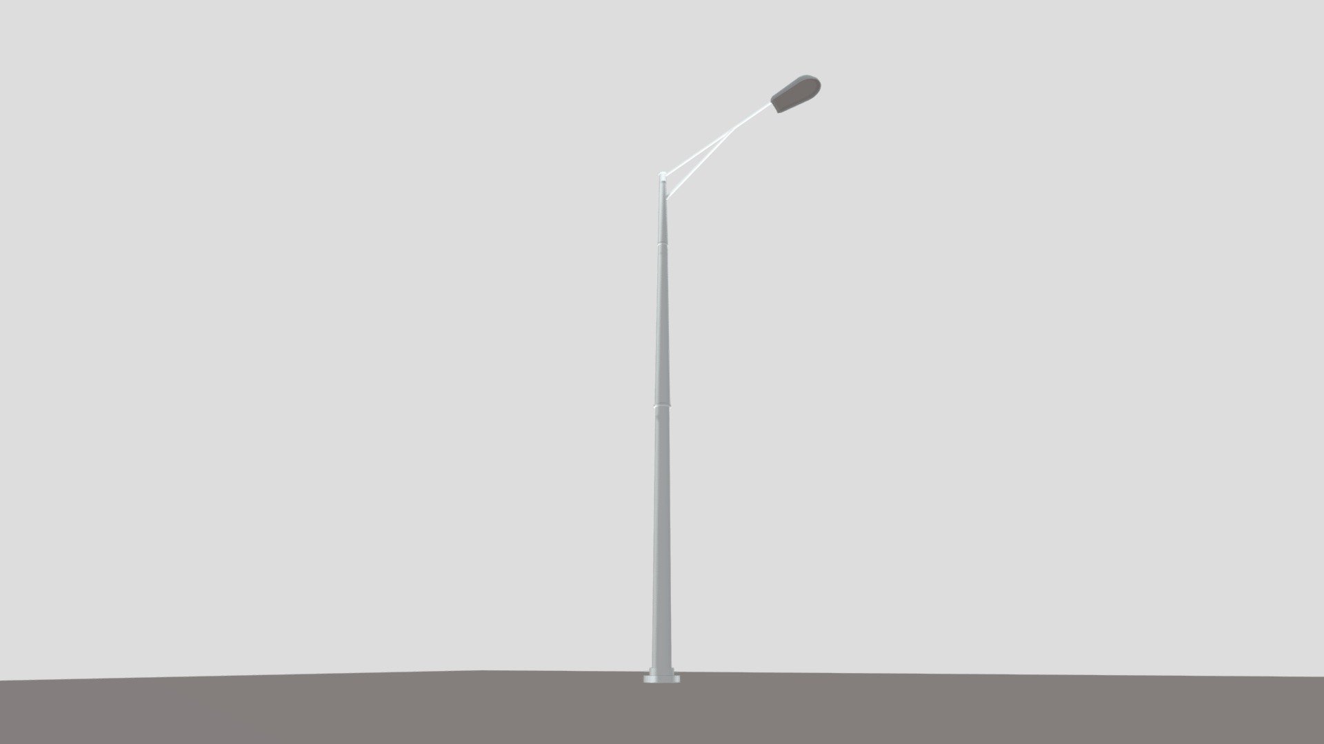 this is a model of a pole light can be used in city/street scene or in your games this is a low poly model i hope you like it 3d model