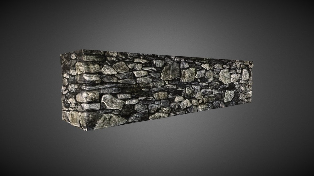 Published by 3ds Max - Rock Wall Retopo - Download Free 3D model by Francesco Coldesina (@topfrank2013) 3d model