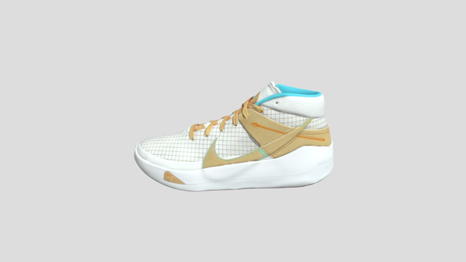This model was created firstly by 3D scanning on retail version, and then being detail-improved manually, thus a 1:1 repulica of the original
PBR ready
Low-poly
4K texture
Welcome to check out other models we have to offer. And we do accept custom orders as well :) - Nike KD 13 EYBL 白金 国外版_DA0895-102 - Buy Royalty Free 3D model by TRARGUS 3d model