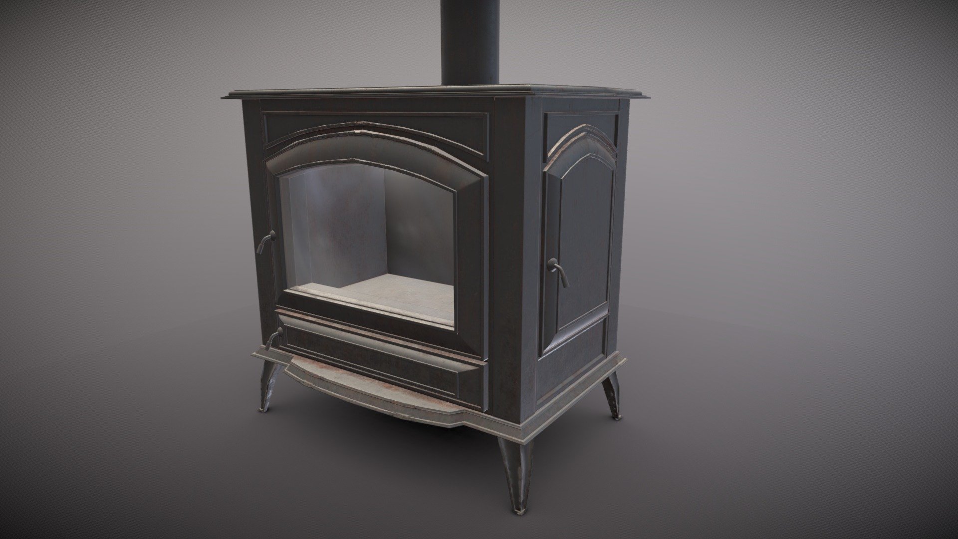 Old 3D wood stove
Made on blender, high poly baked on low poly

X : 1 m
Y : 0.647 m
Z : 1.36 m - Old Wood Stove - Buy Royalty Free 3D model by lampyre3d 3d model