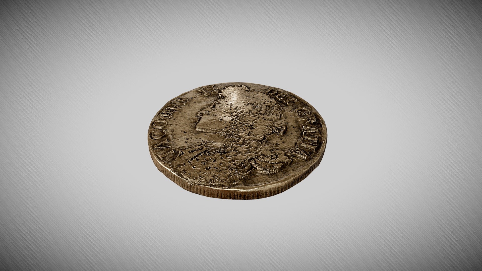 1687s England coins - coins_1687_England - Download Free 3D model by distant_voices 3d model