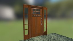 Entry-Door with-sidelights