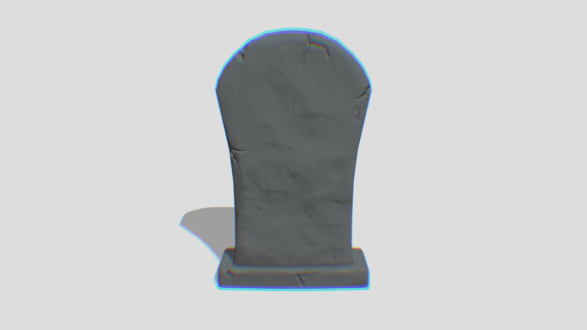 this is a headstone that at first glance does not seem to have much to say, but just as I learned from its current resident, I also learned from it. I used it with the intention of basically doing some tests with texture maps, one of the first.

Creativity R.I.P - Tombstone cartoon - Download Free 3D model by Brocagames 3d model