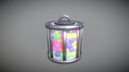 Industrial Gumball Canister