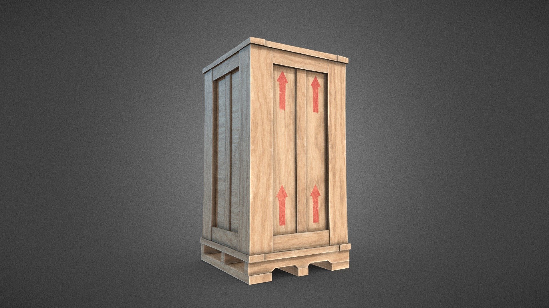 Stylised 3D models of a large wooden box.

3D Models:

Formats included : .FBX .OBJ (highpoly model)

Textures:

Created with Substance Painter.

1*4K 8-bit PNG format.

PBR Metal/Roughness standard 3d model
