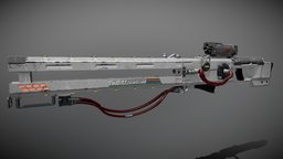 Unfortunate Spacemen Rail Gun railgun, sniper, indiegame, unfortunate, spacemen, scifi, industrial