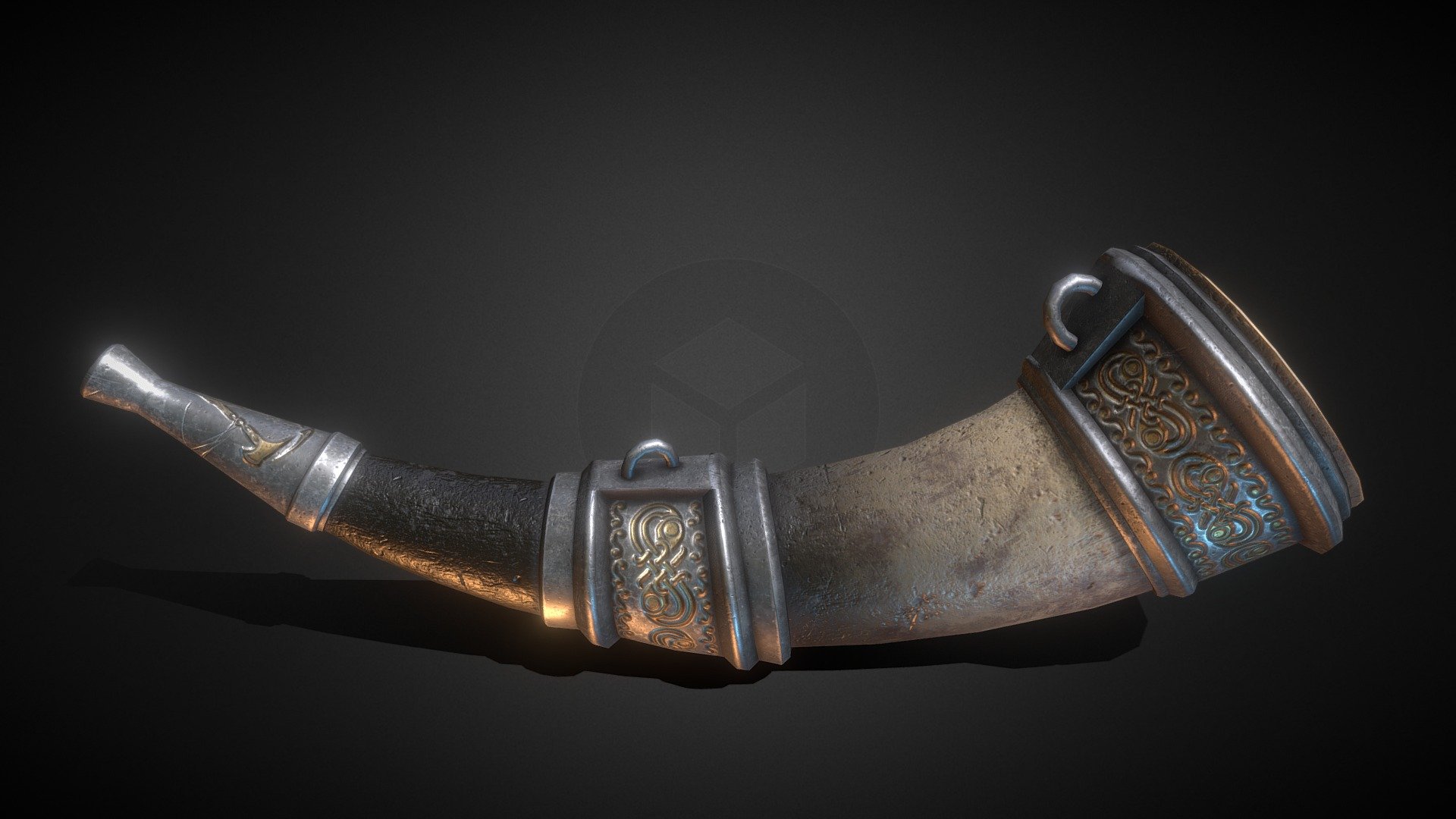 Hey all, as recently Assassin's Creed Valhalla premiered globally, it inspired me to do some fan art. so here I tried to create Viking Horn, Everything was done using Maya,Texturing Substance Painter,rendered using Marmoset tool bag.I hope you like it smiley. 

Artstaion Link:https://www.artstation.com/artwork/YeLDb3 - Assassin's Creed Valhalla Fan Art Horn - Buy Royalty Free 3D model by Pratik Jadhav (@PratikJadhav) 3d model