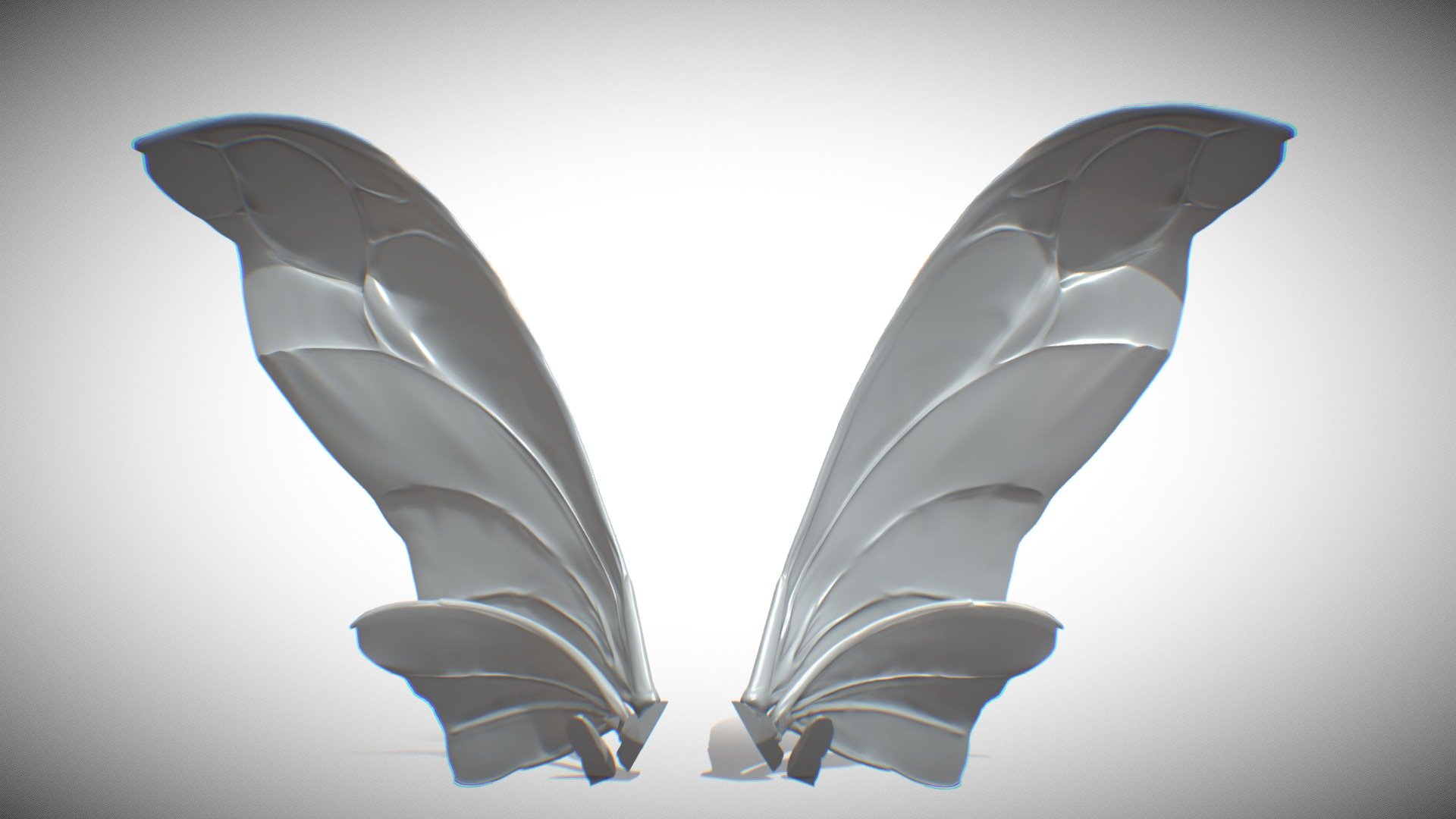 wing mothra .stl 

 - wing mothra - Download Free 3D model by panthamit2537 3d model