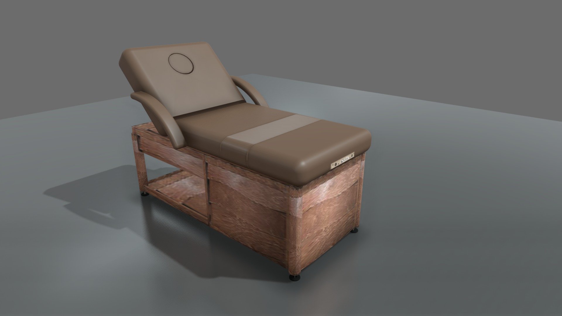 MASSAGE TABLE SPA - 3D model by CG Studios 3d model