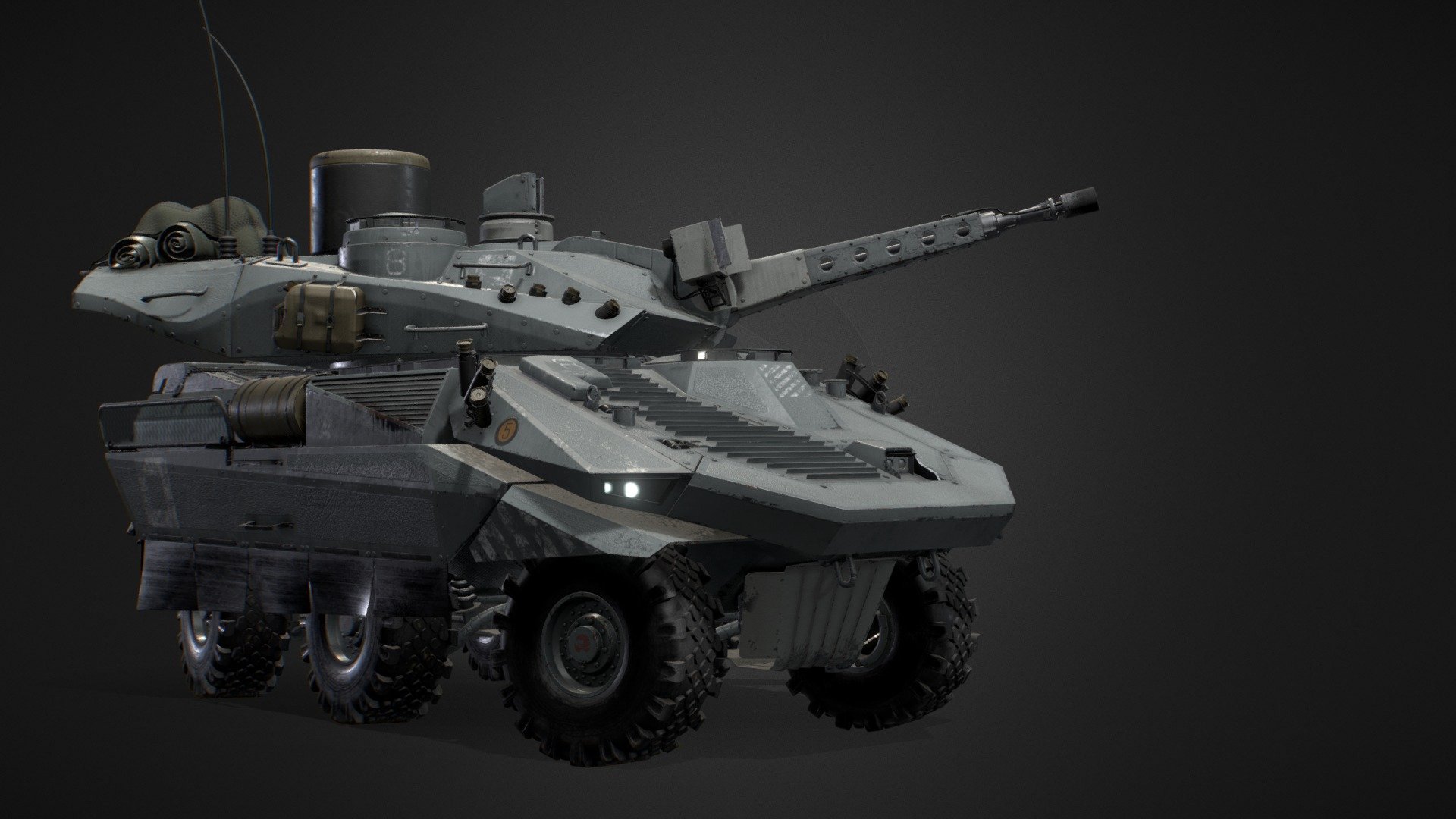 This is of my Concept of infantry fighting vehicle (IFV) named &ldquo;Shark