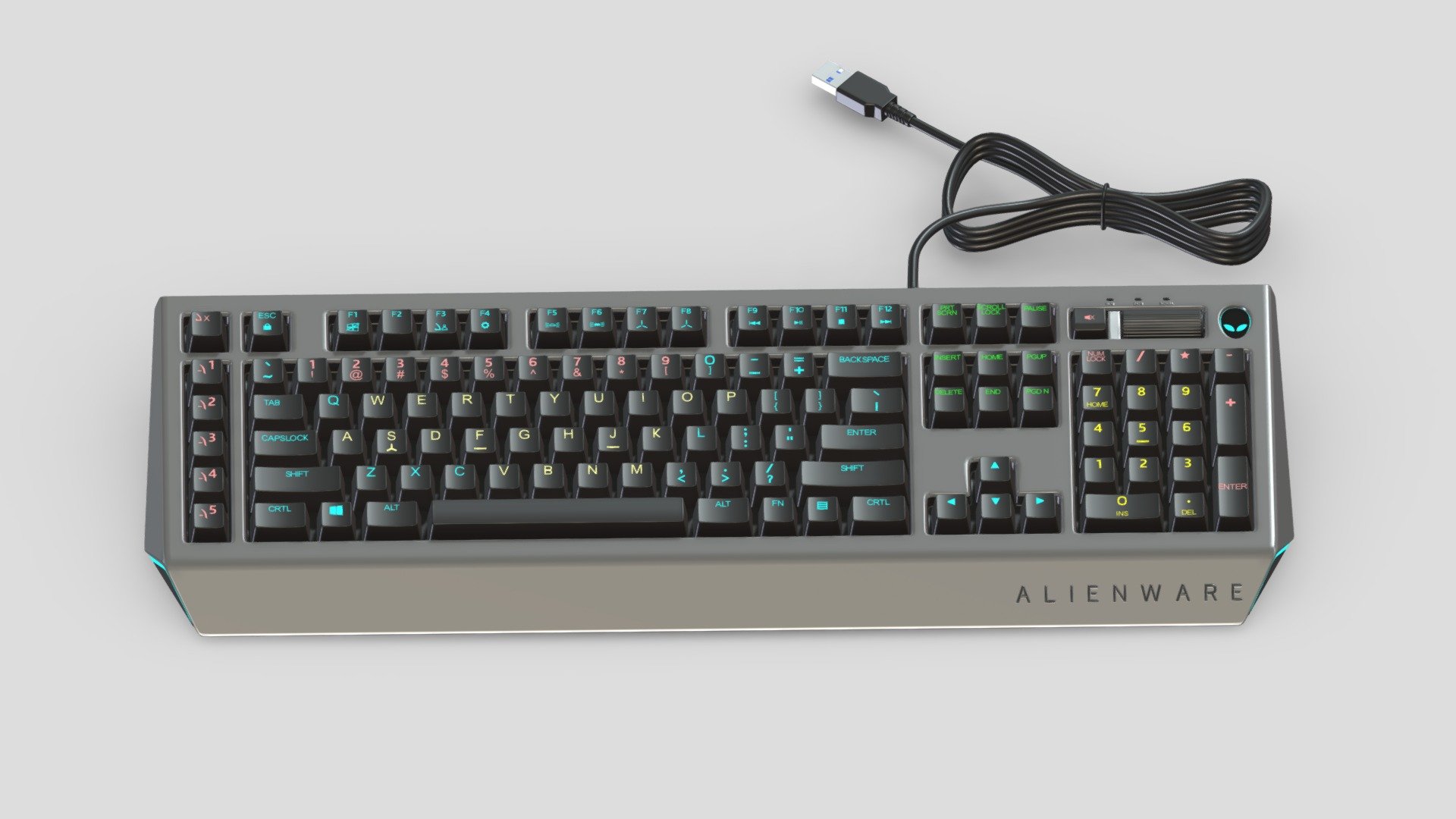 Hi, I'm Frezzy. I am leader of Cgivn studio. We are a team of talented artists working together since 2013.
If you want hire me to do 3d model please touch me at:cgivn.studio Thanks you! - Dell Alienware Pro Gaming Keyboard AW768 - Buy Royalty Free 3D model by Frezzy3D 3d model
