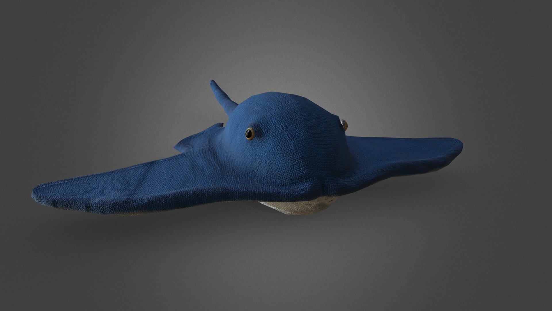 model of toy plush i recieved from an aquarium 3d model