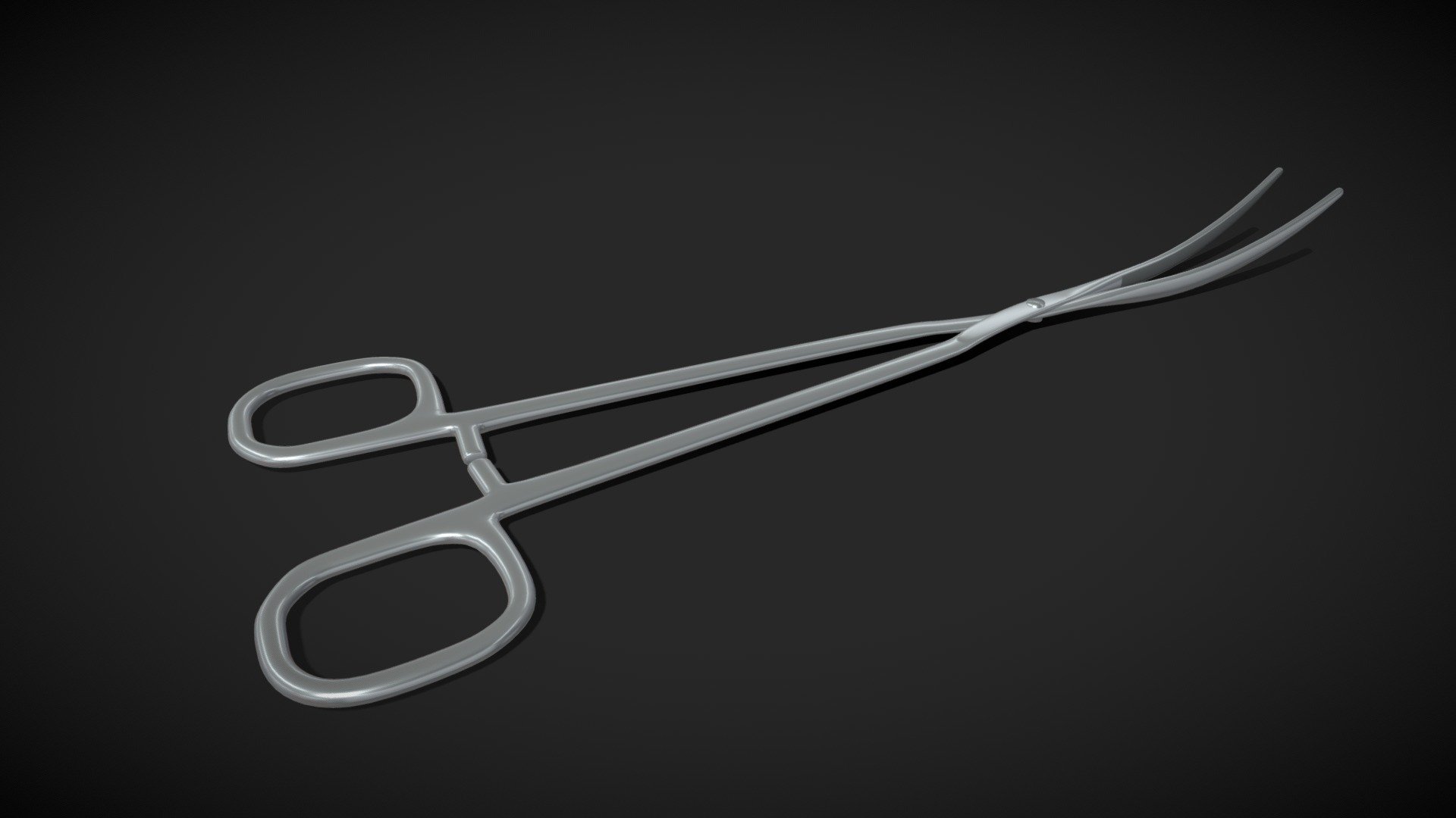 This disscetion clamp is used for many surgerys. You could use it in your next video 3d model