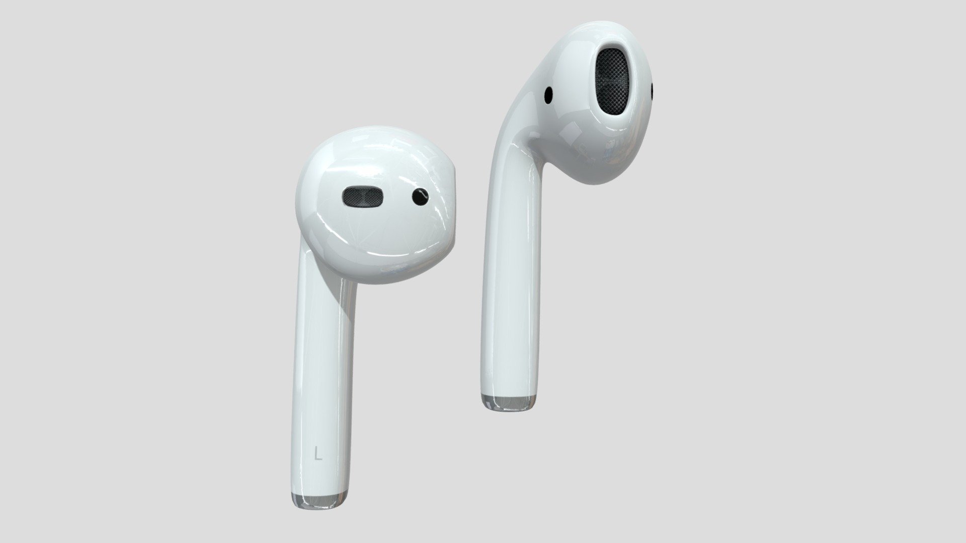 A lowpoly Apple Airpods with PBR textures made in substance painter. Ready to use in AR/VR games or apps 3d model