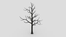 Halloween Tree-SK-30 tree, unreal, creepy, scary, nature, amazing, lowpolymodels, lowpoly, halloween, scarytree, halloweentree