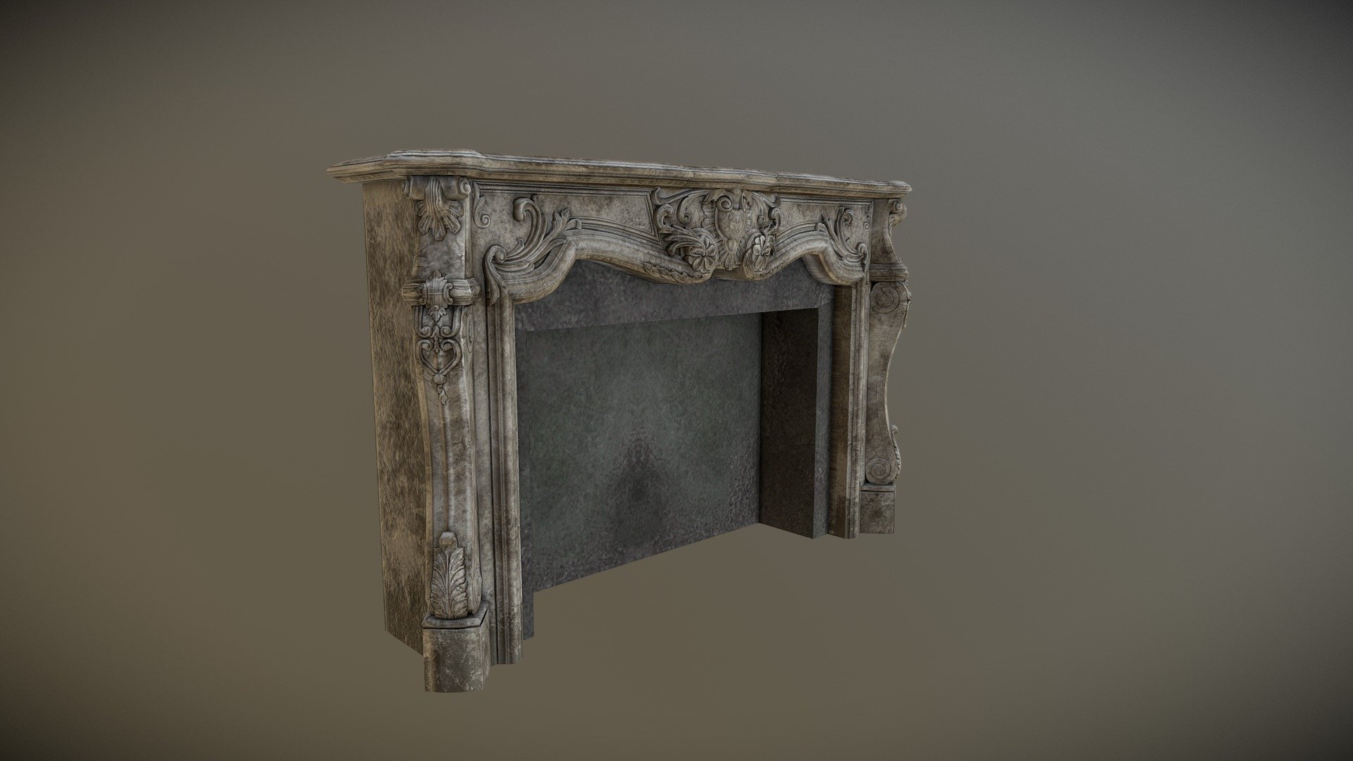 Fireplaces - 3D model by AkSdev 3d model