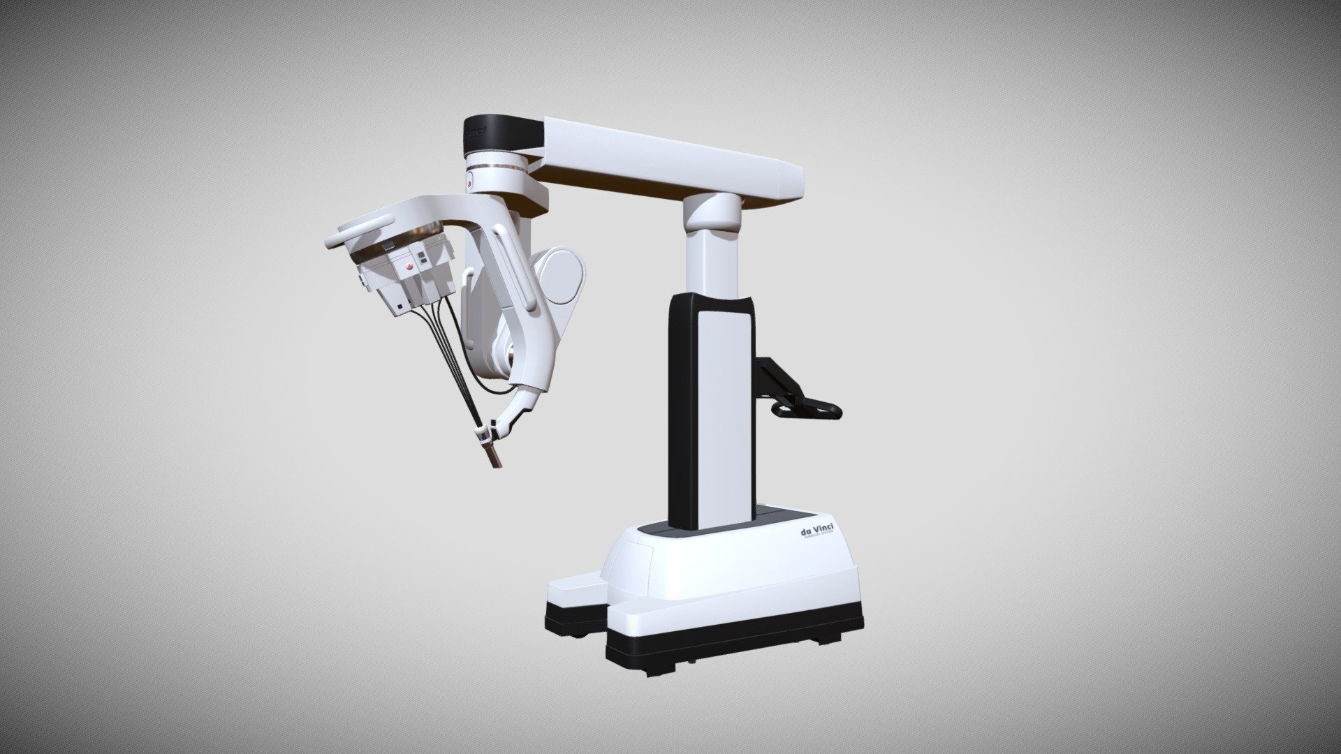 Surgical system DaVinci - Da Vinci - 3D model by Oksana3D (@oksanapaint) 3d model