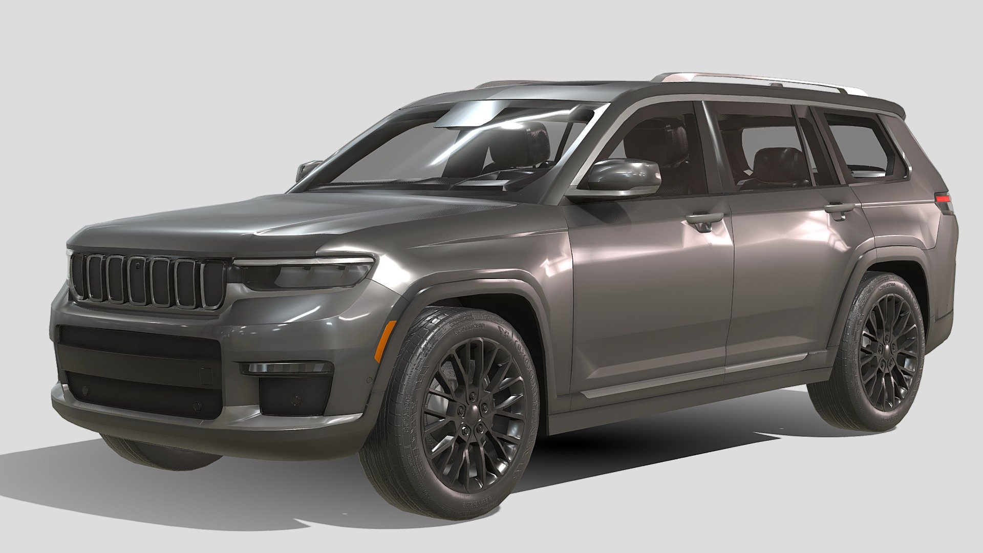 Jeep Grand Cherokee 2022 - Buy Royalty Free 3D model by Phazan Product (@Phazan) 3d model